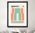Niagara Falls National Park Travel Poster by Retrodrome on GIANT ART
