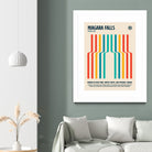 Niagara Falls National Park Travel Poster by Retrodrome on GIANT ART