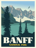 Banff National Park by Retrodome on GIANT ART