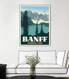 Banff National Park by Retrodome on GIANT ART
