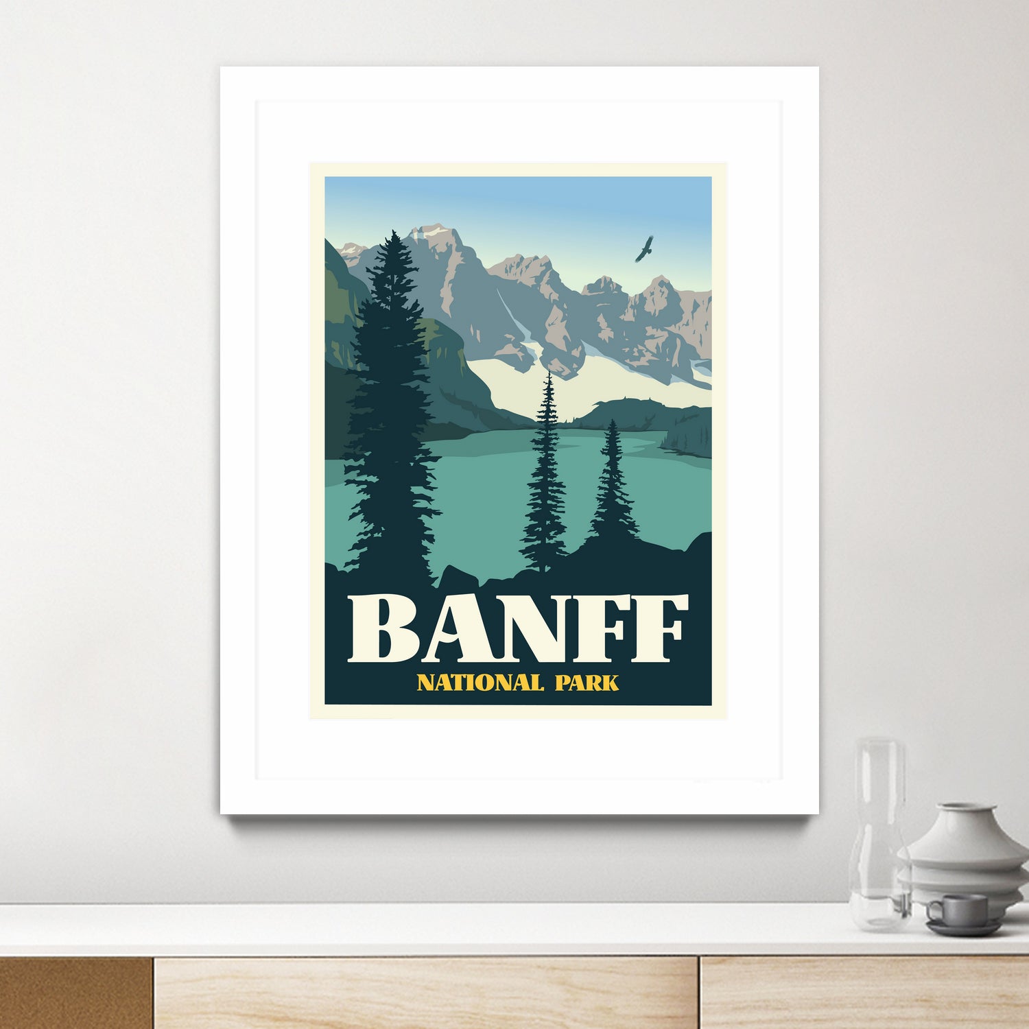 Banff National Park by Retrodome on GIANT ART