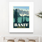Banff National Park by Retrodome on GIANT ART