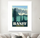 Banff National Park by Retrodome on GIANT ART