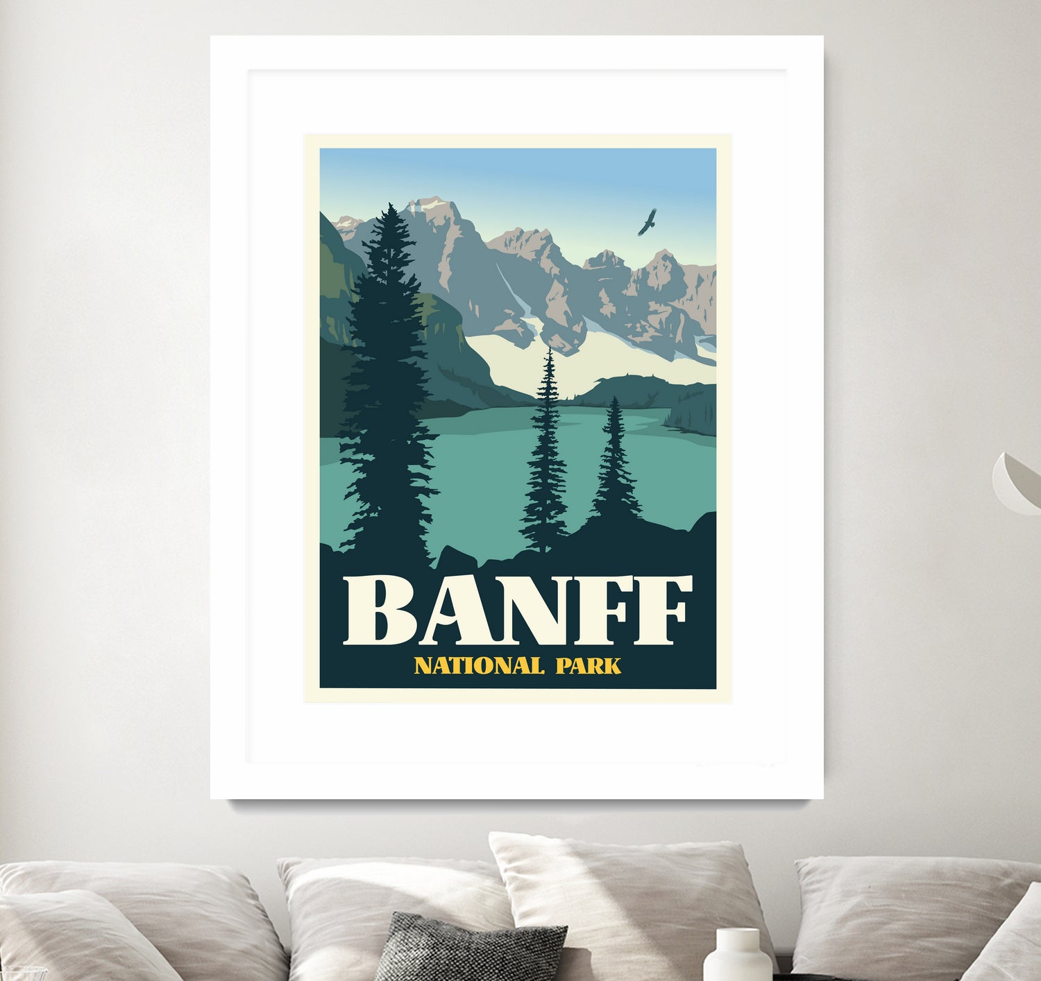 Banff National Park by Retrodome on GIANT ART