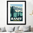Banff National Park by Retrodome on GIANT ART