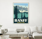 Banff National Park by Retrodome on GIANT ART