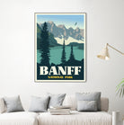 Banff National Park by Retrodome on GIANT ART
