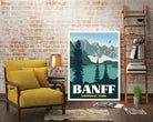 Banff National Park by Retrodome on GIANT ART