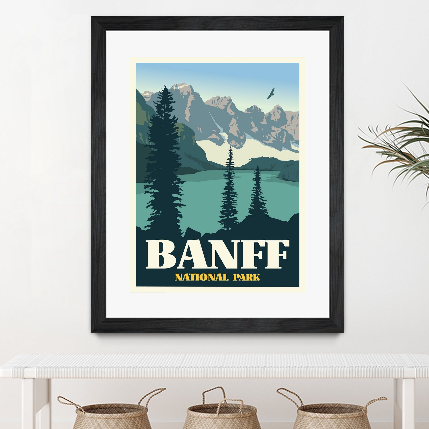 Banff National Park by Retrodome on GIANT ART