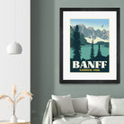 Banff National Park by Retrodome on GIANT ART