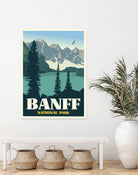 Banff National Park by Retrodome on GIANT ART