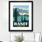 Banff National Park by Retrodome on GIANT ART