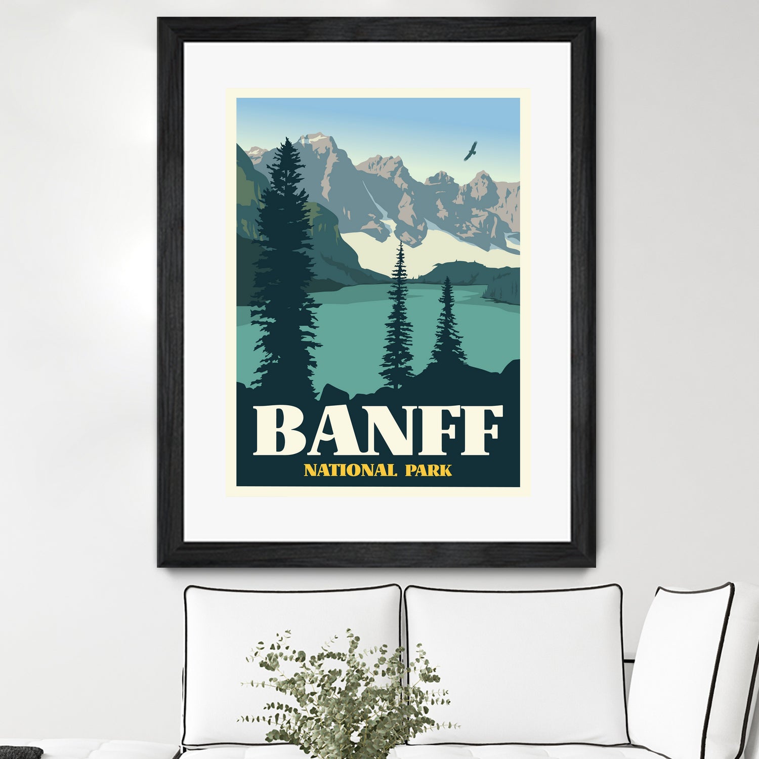 Banff National Park by Retrodome on GIANT ART