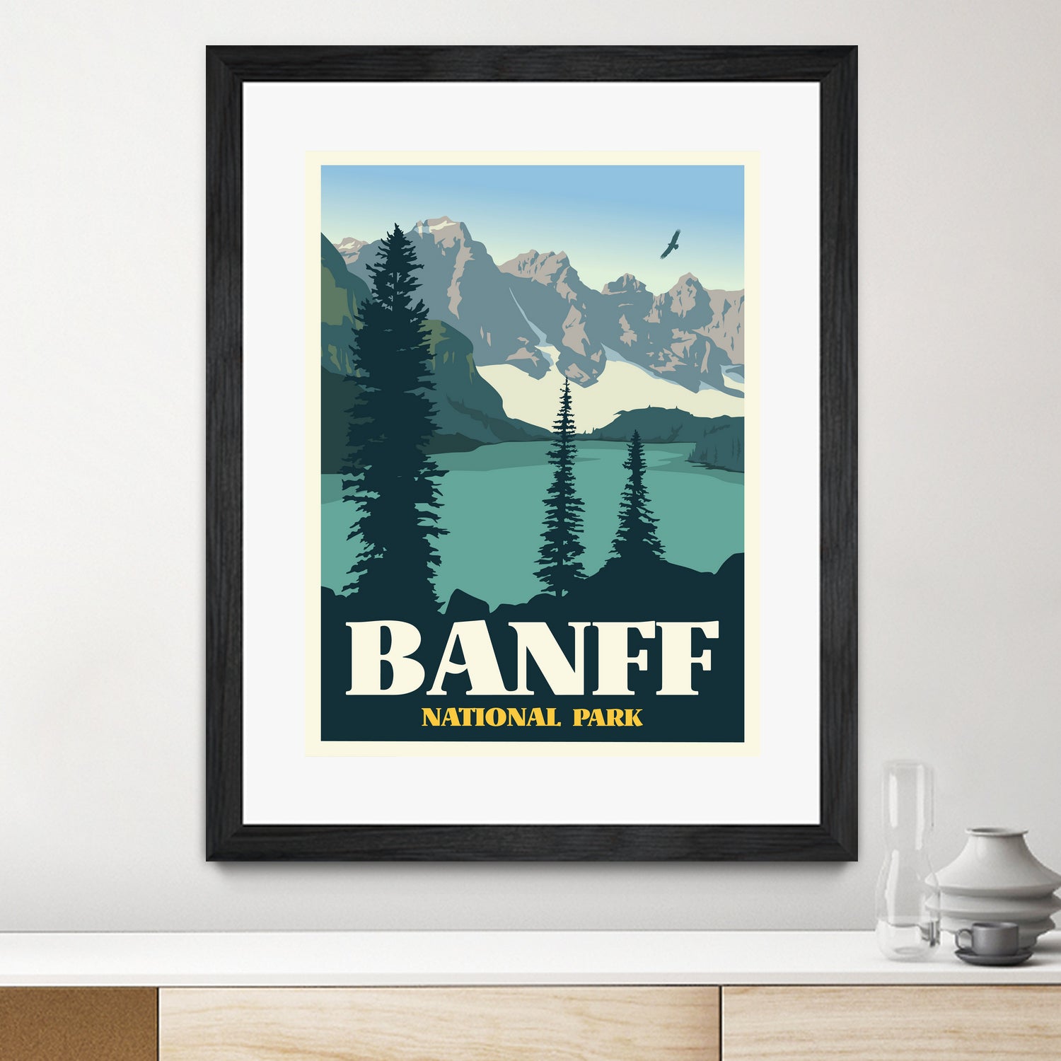 Banff National Park by Retrodome on GIANT ART