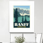 Banff National Park by Retrodome on GIANT ART