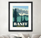 Banff National Park by Retrodome on GIANT ART