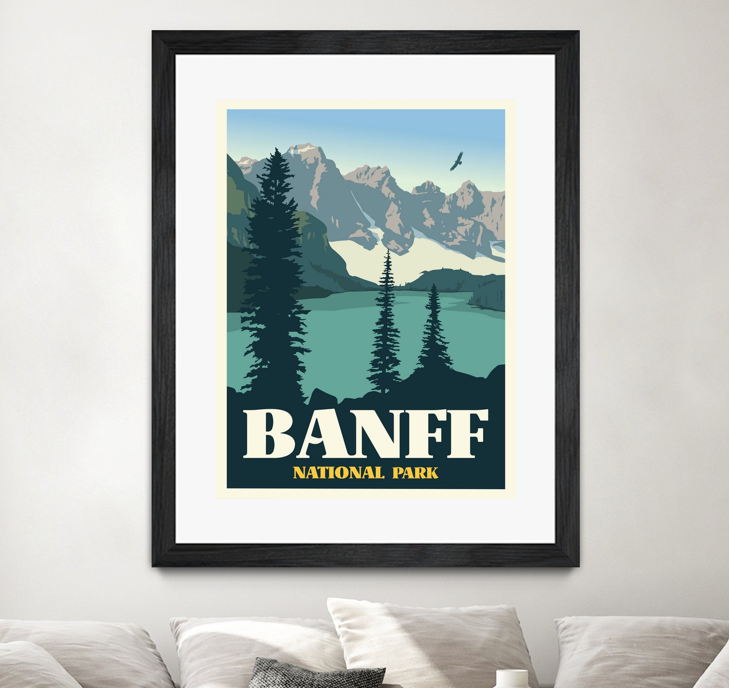 Banff National Park by Retrodome on GIANT ART
