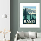 Banff National Park by Retrodome on GIANT ART