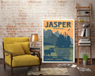 Jasper National Park by Retrodome on GIANT ART