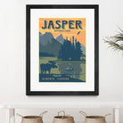 Jasper National Park by Retrodome on GIANT ART