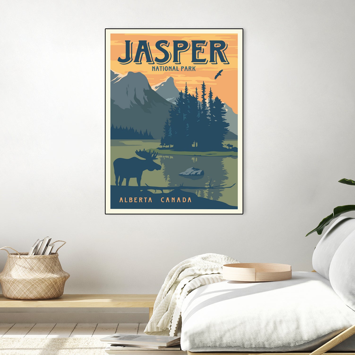 Jasper National Park by Retrodome on GIANT ART