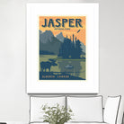 Jasper National Park by Retrodome on GIANT ART