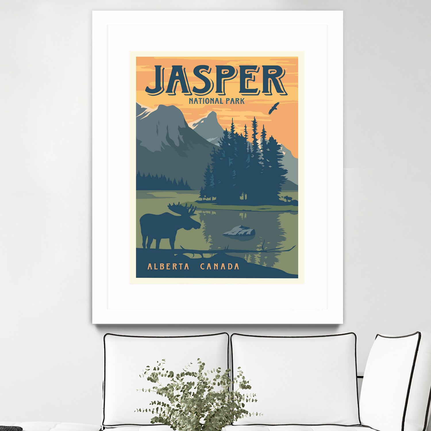 Jasper National Park by Retrodome on GIANT ART