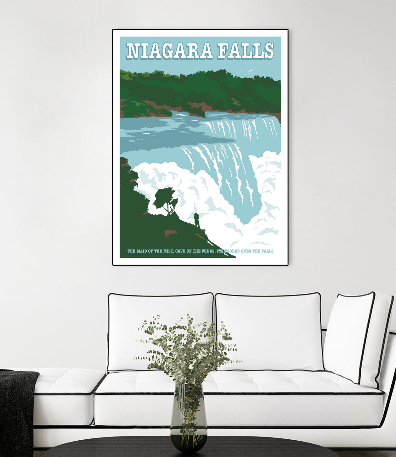 Niagara Falls Travel Print by Retrodrome on GIANT ART