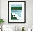 Niagara Falls Travel Print by Retrodrome on GIANT ART