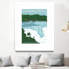 Niagara Falls Travel Print by Retrodrome on GIANT ART
