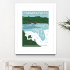 Niagara Falls Travel Print by Retrodrome on GIANT ART