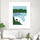 Niagara Falls Travel Print by Retrodrome on GIANT ART