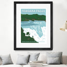 Niagara Falls Travel Print by Retrodrome on GIANT ART