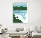 Niagara Falls Travel Print by Retrodrome on GIANT ART