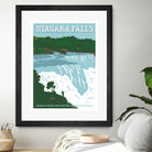 Niagara Falls Travel Print by Retrodrome on GIANT ART