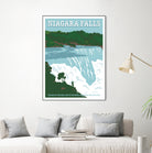 Niagara Falls Travel Print by Retrodrome on GIANT ART