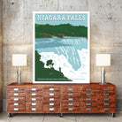 Niagara Falls Travel Print by Retrodrome on GIANT ART