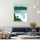 Niagara Falls Travel Print by Retrodrome on GIANT ART