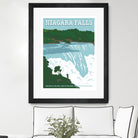 Niagara Falls Travel Print by Retrodrome on GIANT ART