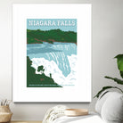 Niagara Falls Travel Print by Retrodrome on GIANT ART