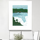 Niagara Falls Travel Print by Retrodrome on GIANT ART