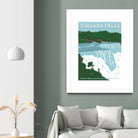 Niagara Falls Travel Print by Retrodrome on GIANT ART