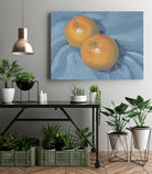 Oranges on Blue by Carrie on GIANT ART - illustration painterly