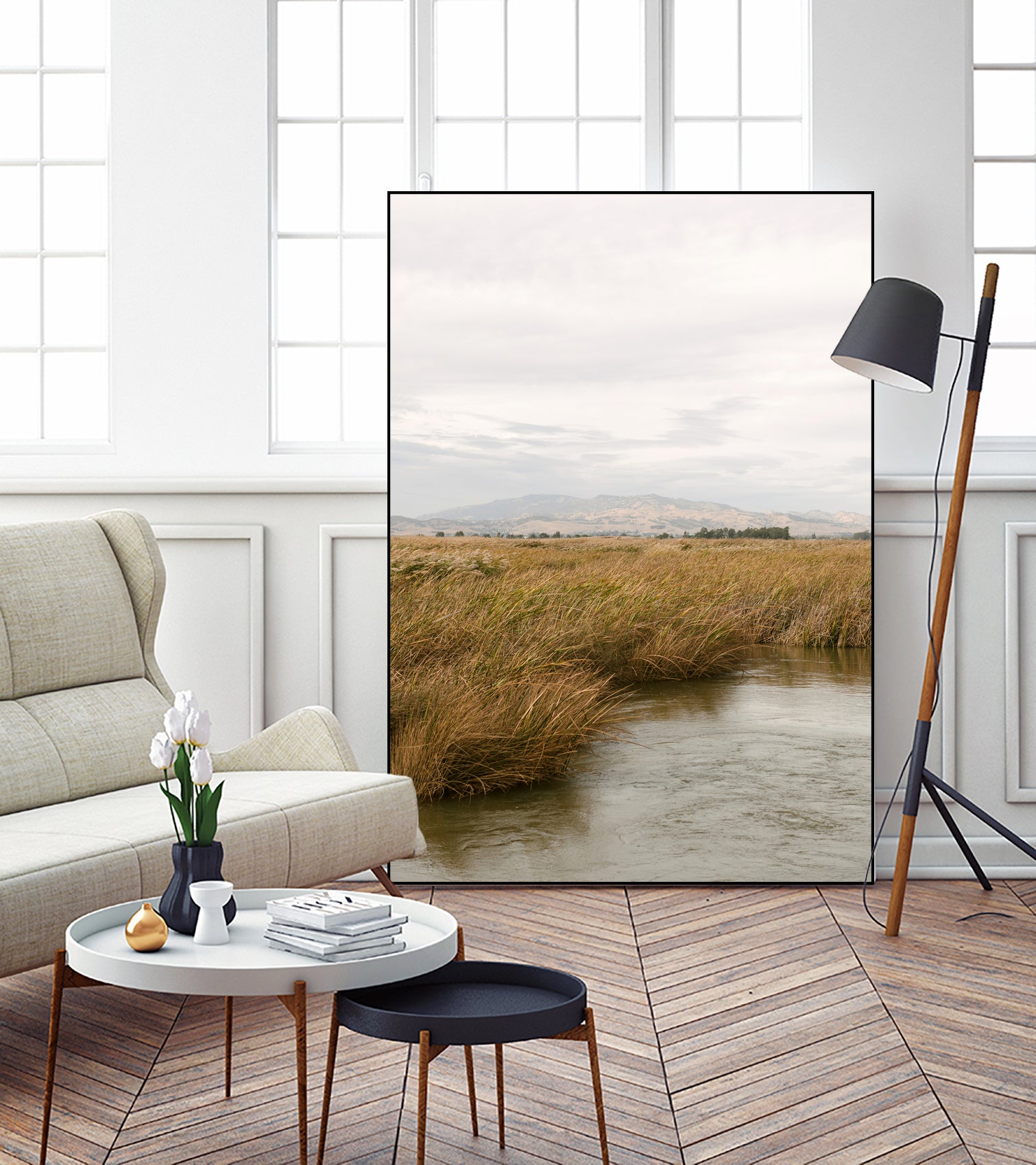 Marshland No.2 by Crystal Lynn Collins on GIANT ART - landscape harmony