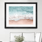 Beach Vibes III by Gemma Bardot on GIANT ART - pink landscape tourism