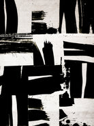 Wabi Sabi Black and White Abstract by Iris Lehnhardt on GIANT ART - collage paintings collage