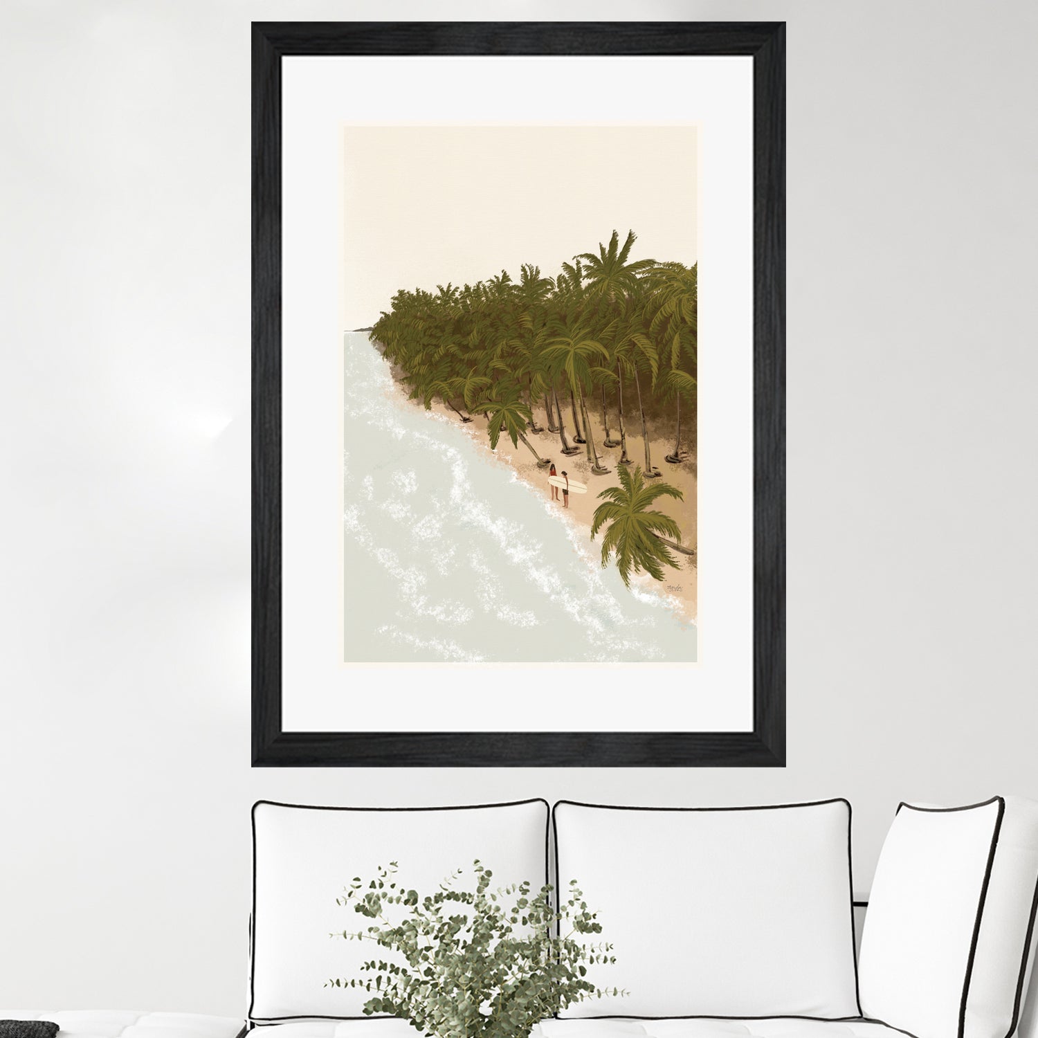 Surfers Paradise by Andi Bell Art on GIANT ART - digital water sports