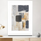 Neutral With Grey 1 by Sally on GIANT ART - ann moss