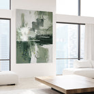 Canvas Greens 1 by Sally on GIANT ART - ann moss