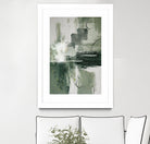 Canvas Greens 1 by Sally on GIANT ART - ann moss